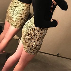 Cheetah skirt